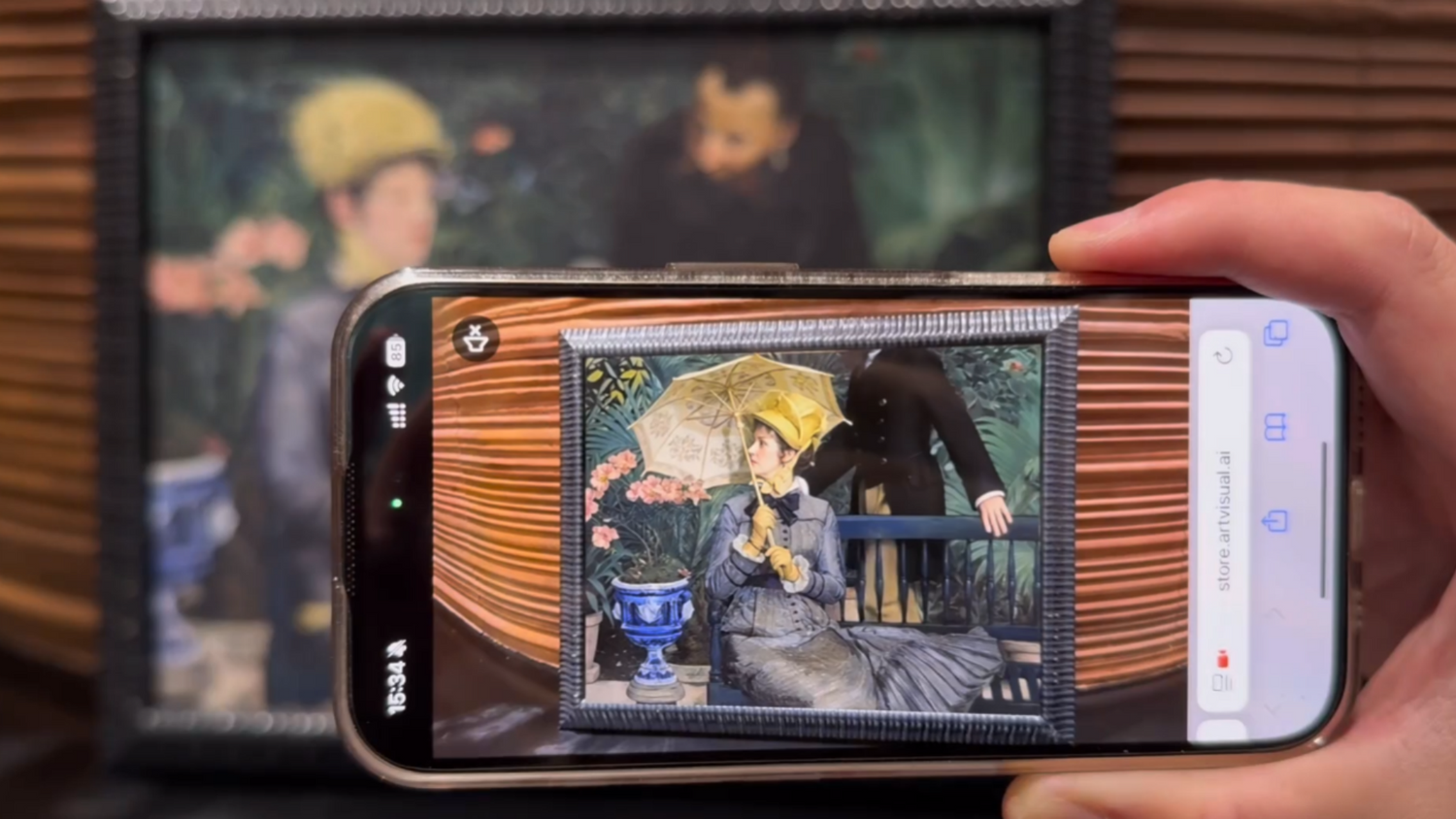 More Than Decoration — A Portal Through Time: Discover PaintinDream’s Exclusive AR-Enhanced Oil Painting