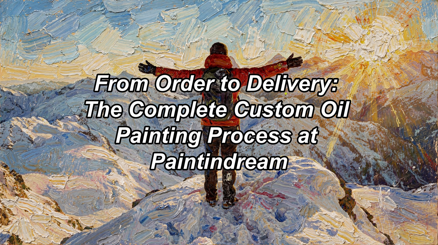 From Order to Delivery: The Complete Custom Oil Painting Process at Paintindream